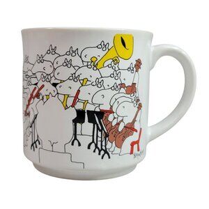 Sandra Boynton Hippo Holidays Mug Symphony Orchestra Recycled Paper Vintage
